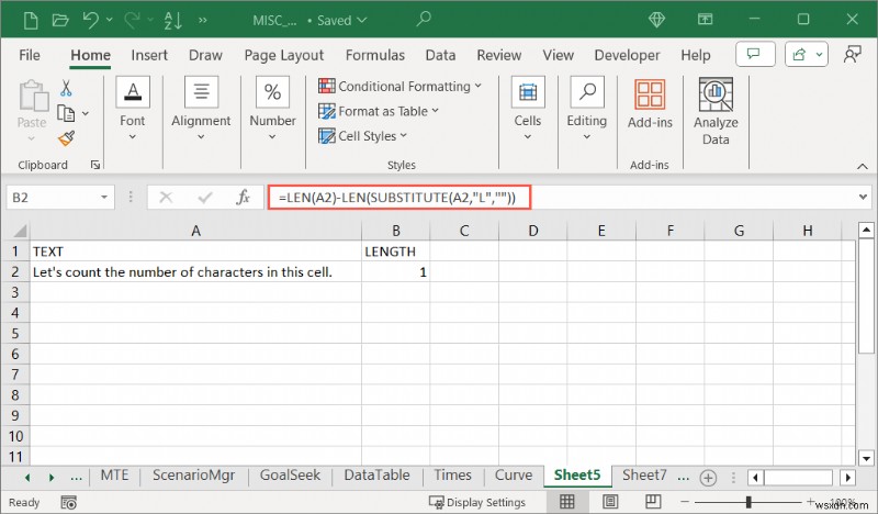 Master Excel: Count Characters in Cells with Simple Formulas