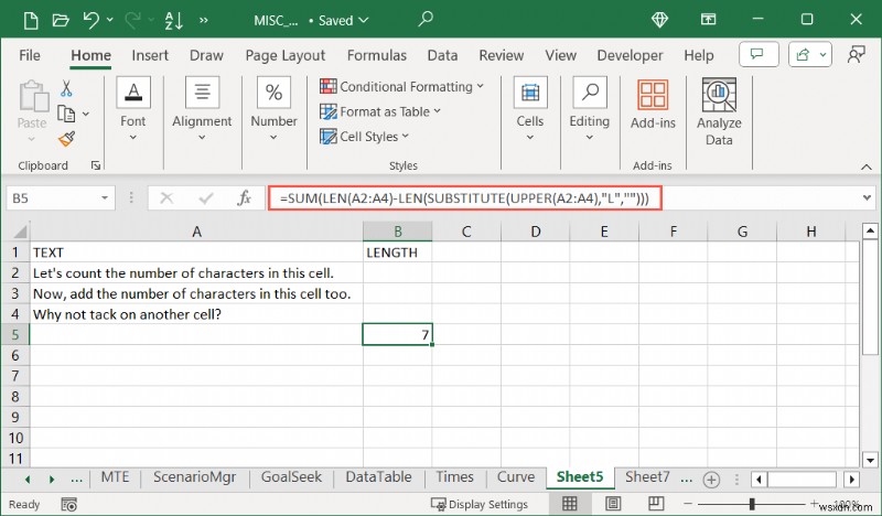 Master Excel: Count Characters in Cells with Simple Formulas