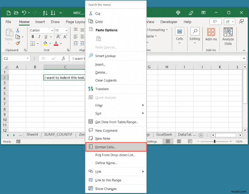 Master Excel Cell Indentation: A Quick Guide to Customizing Cell Alignment