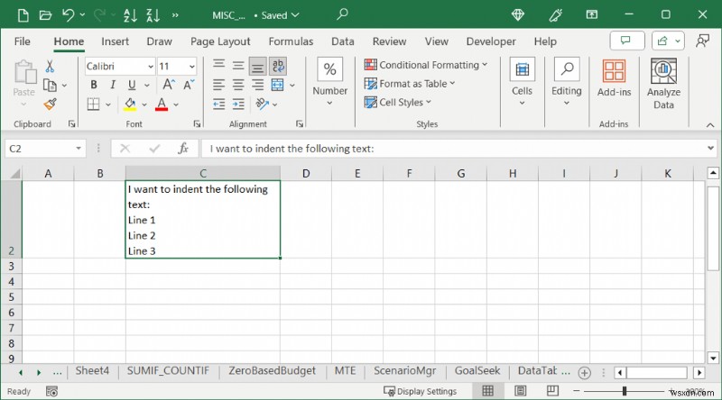 Master Excel Cell Indentation: A Quick Guide to Customizing Cell Alignment