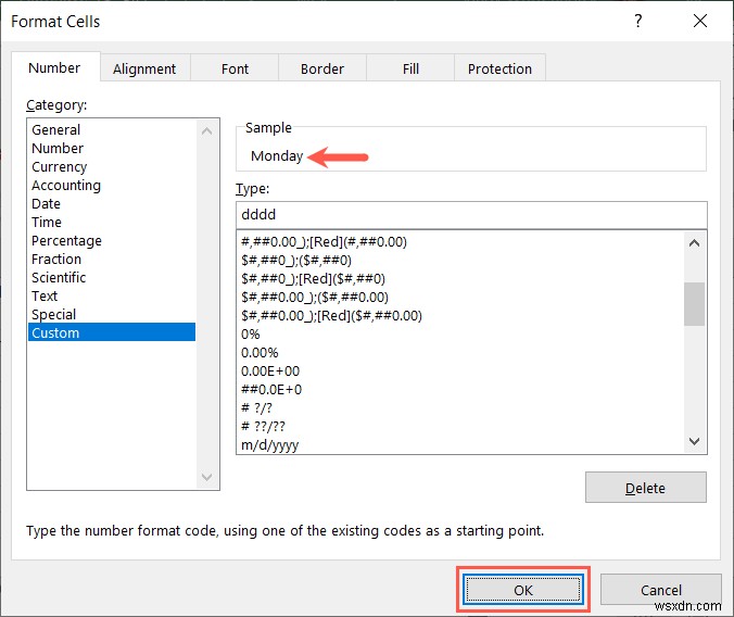 Convert Excel Dates to Weekday Names Easily