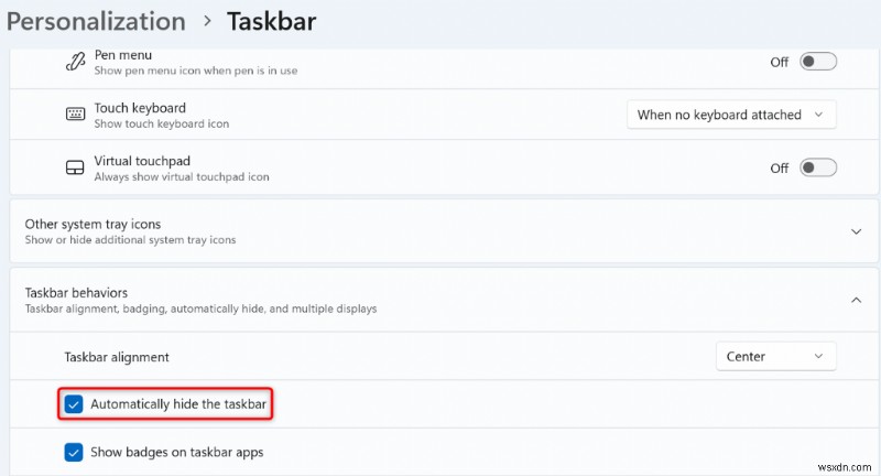 How to Auto‑Hide the Windows 11 Taskbar for a Cleaner Desktop