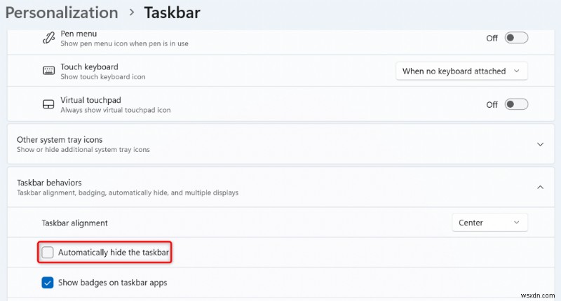 How to Auto‑Hide the Windows 11 Taskbar for a Cleaner Desktop
