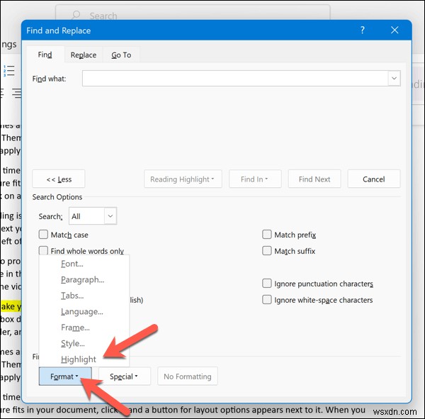 Master Word Highlighting: Add, Find, and Remove Text Highlights with Ease