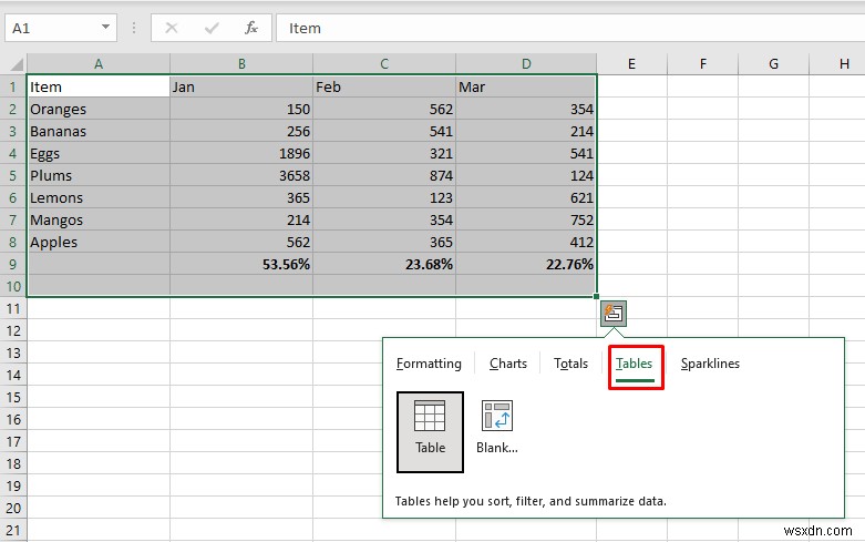 Master Excel’s Quick Analysis Tool: A Step‑by‑Step Guide