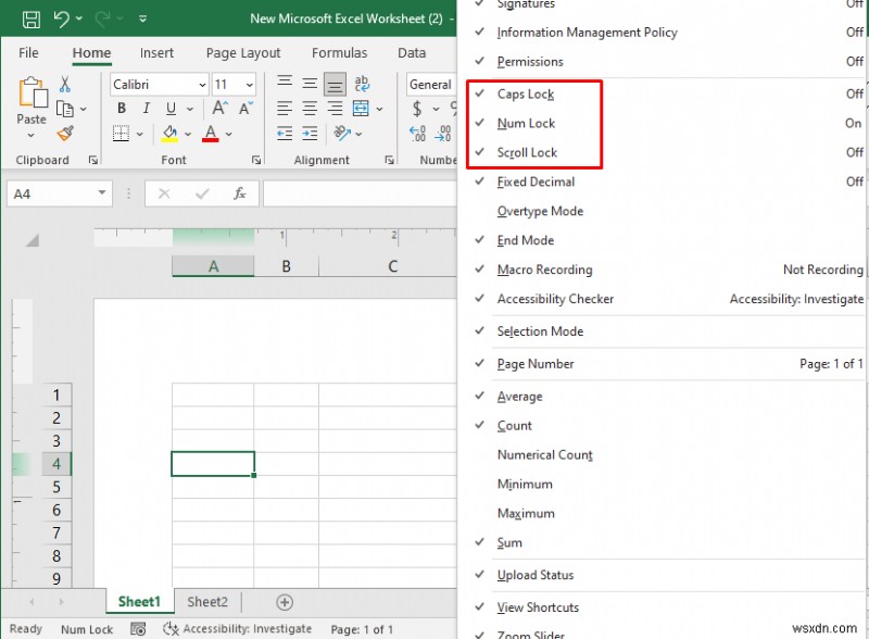 Mastering the Excel Status Bar: Tips for Customization & Productivity
