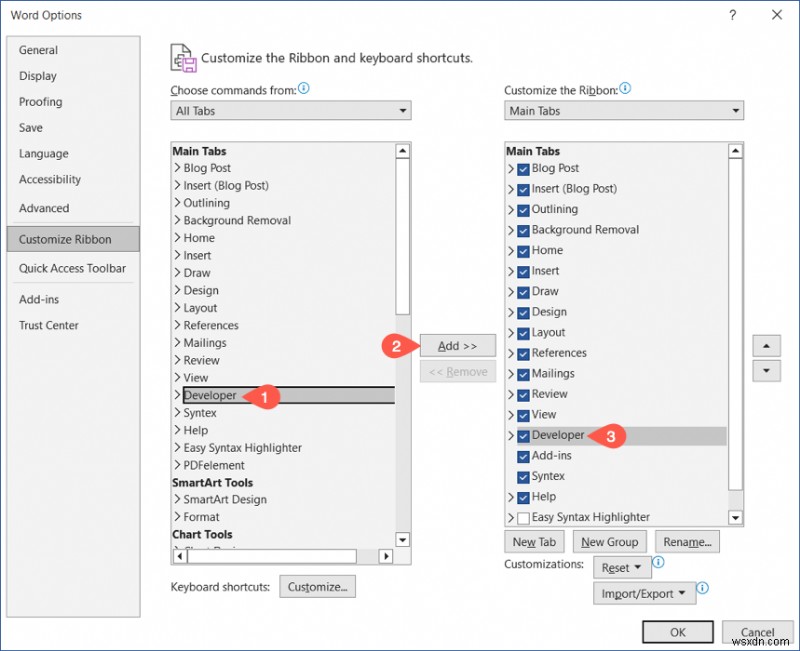 Enable and Use the Developer Tab in Microsoft Word: A Quick Guide