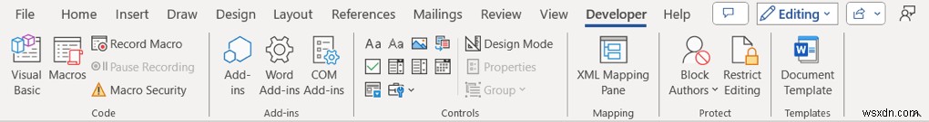 Enable and Use the Developer Tab in Microsoft Word: A Quick Guide