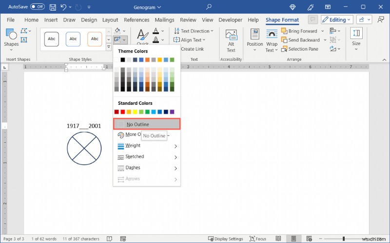 Create a Genogram in Microsoft Word: Step-by-Step Guide