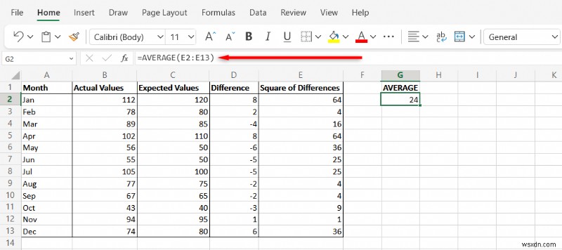 Calculate Mean Squared Error (MSE) in Excel: A Step‑by‑Step Guide