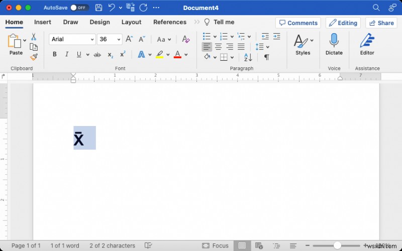 Insert an X‑Bar Symbol in Microsoft Word: Simple Windows & Mac Instructions