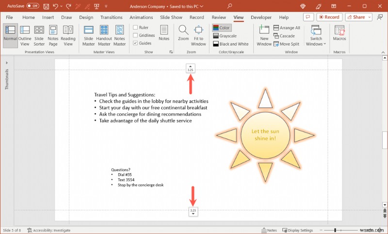 Adjusting Slide & Text Margins in PowerPoint for Professional Presentations