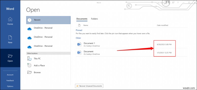 Discover When a Word Document Was Created or Modified in Windows