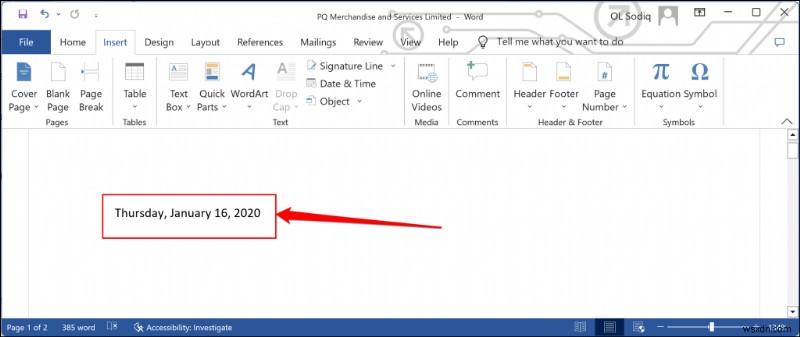 Discover When a Word Document Was Created or Modified in Windows