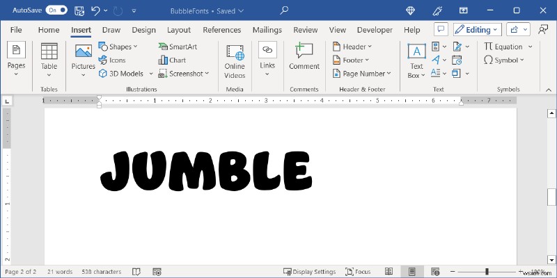 Create Playful Bubble Letters in Microsoft Word: A Step-by-Step Guide