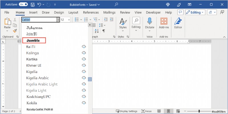 Create Playful Bubble Letters in Microsoft Word: A Step-by-Step Guide