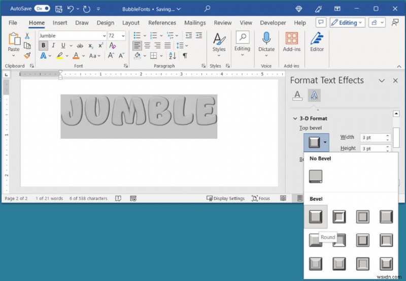 Create Playful Bubble Letters in Microsoft Word: A Step-by-Step Guide