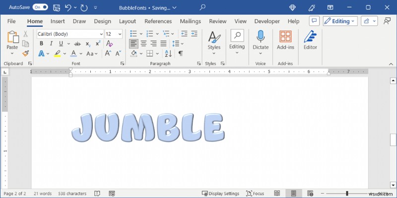 Create Playful Bubble Letters in Microsoft Word: A Step-by-Step Guide