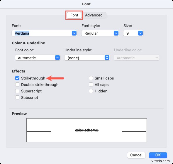 Guide to Applying Strikethrough Text in Microsoft Outlook