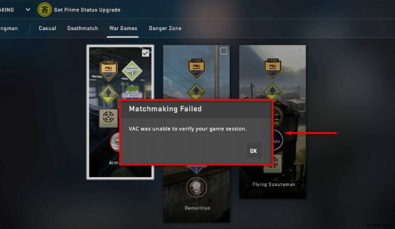 Quick Guide to Fix the Steam ‘VAC Was Unable to Verify Your Game Session’ Error