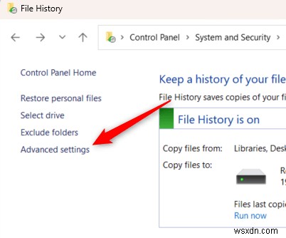 Enable Windows File History: Quick, Reliable Backup for Your Documents