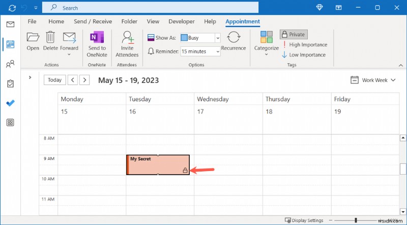 Keep Your Private Appointments Confidential in Outlook: A Step-by-Step Guide