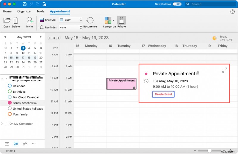 Keep Your Private Appointments Confidential in Outlook: A Step-by-Step Guide