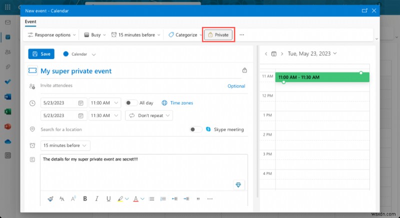 Keep Your Private Appointments Confidential in Outlook: A Step-by-Step Guide