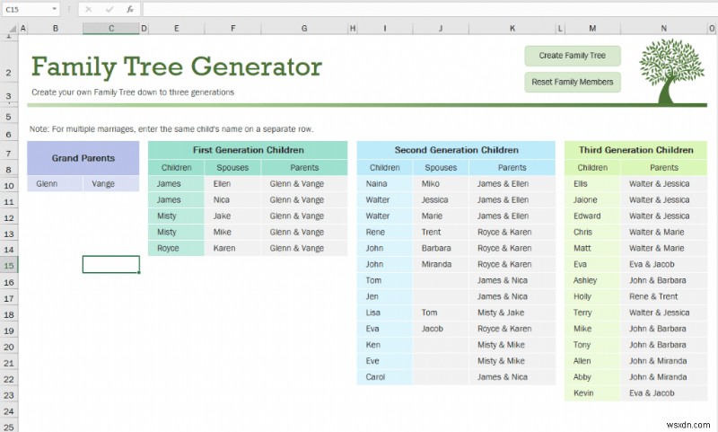 Create a Family Tree in Excel: Step‑by‑Step Guide