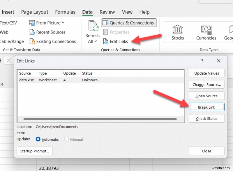 Can t Break Links in Excel? 6 Reliable Fixes
