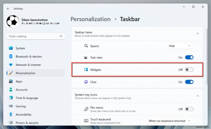 Easily Toggle Weather Display on Your Windows 11 Taskbar