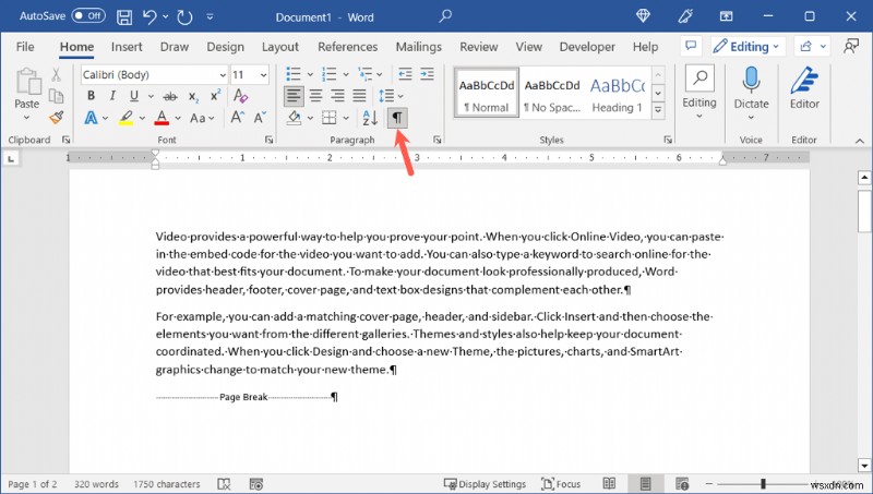 Easily Delete Page Breaks in Microsoft Word on Windows, Mac, and Web