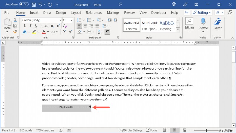 Easily Delete Page Breaks in Microsoft Word on Windows, Mac, and Web