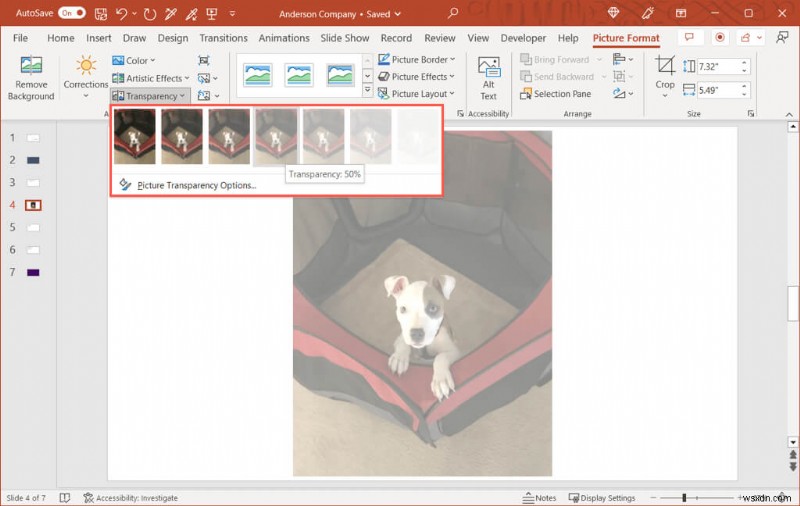 Easily Make Images and Slide Backgrounds Transparent in PowerPoint