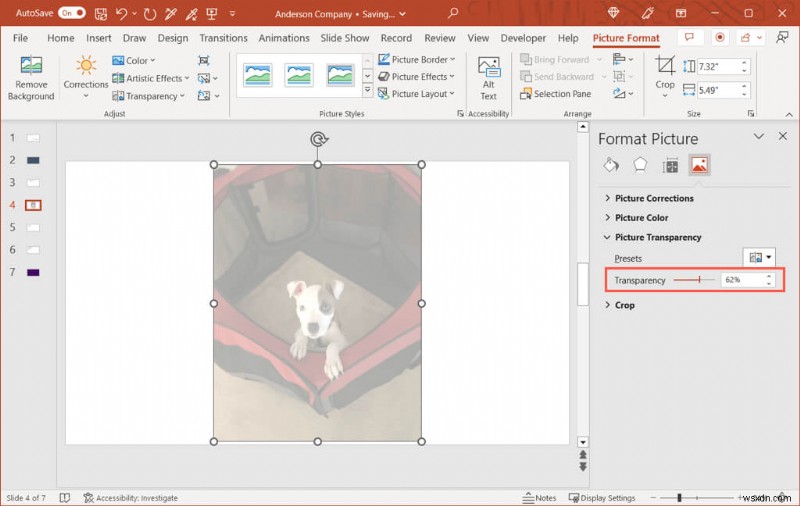 Easily Make Images and Slide Backgrounds Transparent in PowerPoint