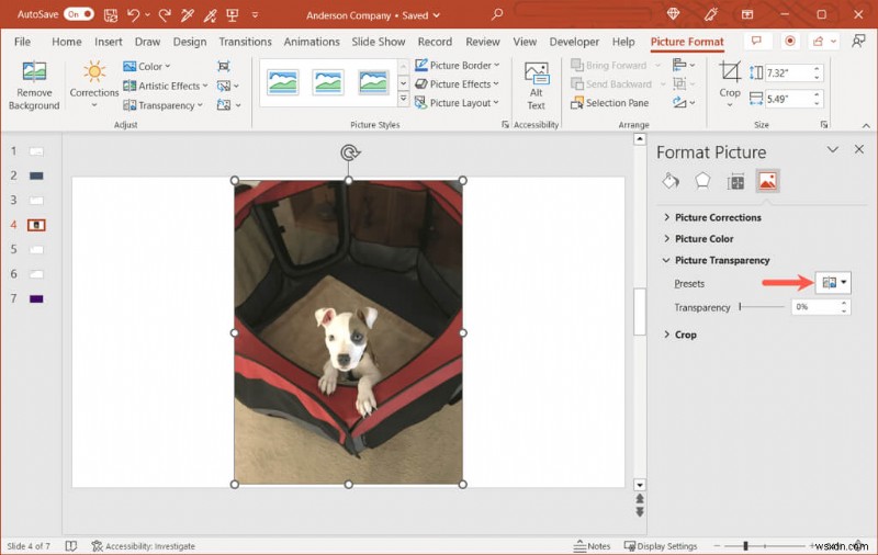 Easily Make Images and Slide Backgrounds Transparent in PowerPoint