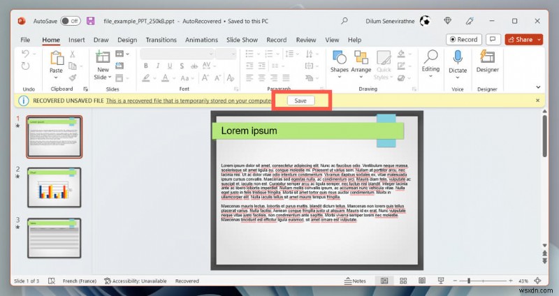 Instantly Restore Unsaved PowerPoint Files: A Complete AutoRecover Guide