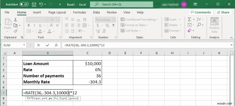 Master APR Calculations in Excel – Quick & Accurate