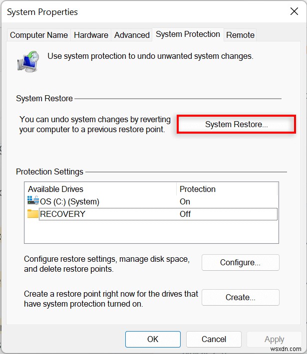 Enable and Use System Restore in Windows 11 – Step‑by‑Step Guide