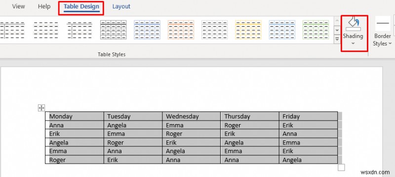 Add Background Color to Word Tables: A Quick Guide