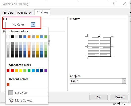Add Background Color to Word Tables: A Quick Guide