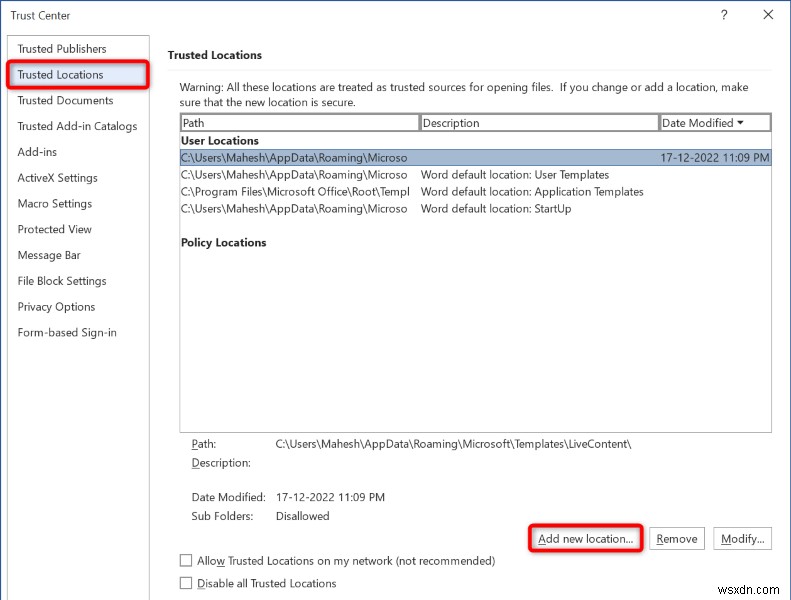 How to Resolve the ‘Word Experienced an Error Trying to Open the File’ Issue
