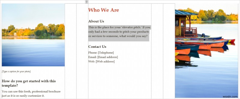 Create a Stunning Brochure Quickly with Microsoft Word Templates