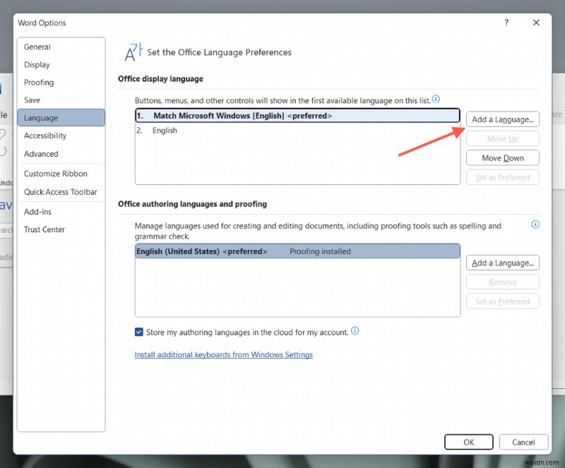 How to Change Language Settings in Microsoft Word (Desktop & Online)