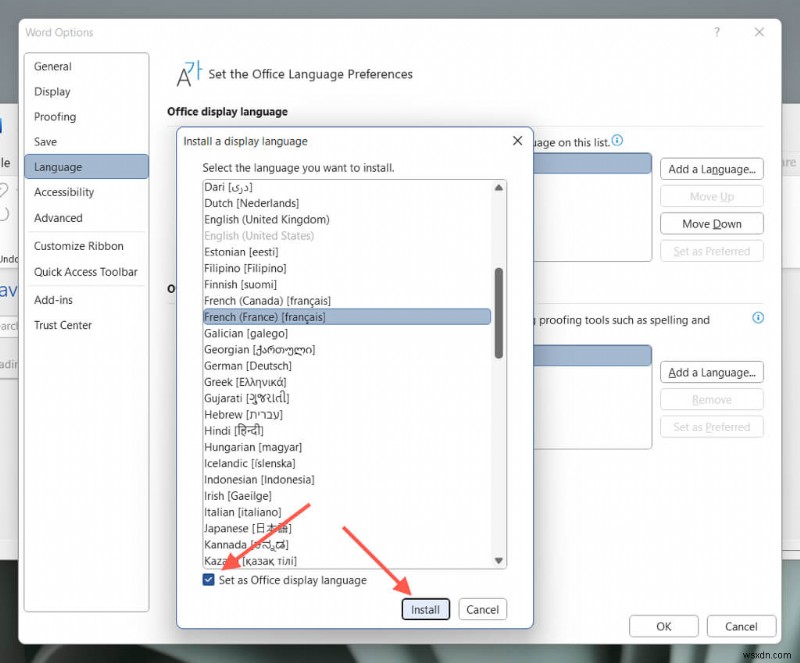 How to Change Language Settings in Microsoft Word (Desktop & Online)