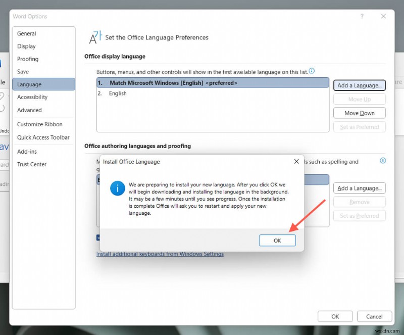 How to Change Language Settings in Microsoft Word (Desktop & Online)