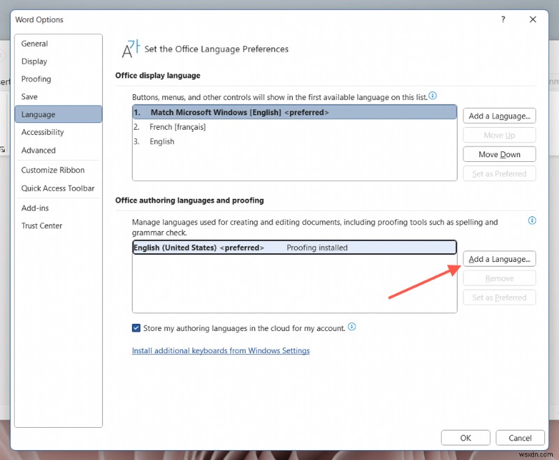 How to Change Language Settings in Microsoft Word (Desktop & Online)