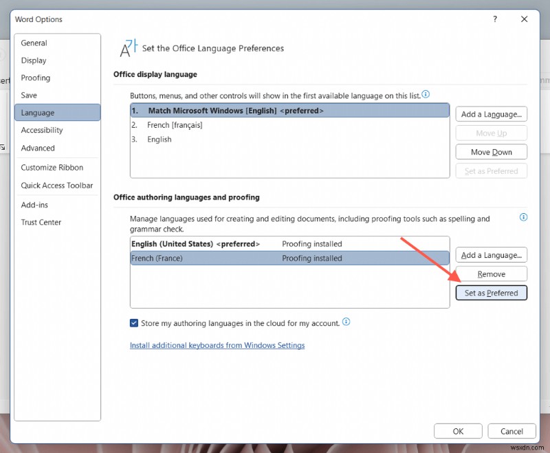 How to Change Language Settings in Microsoft Word (Desktop & Online)