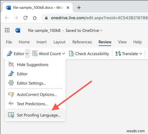 How to Change Language Settings in Microsoft Word (Desktop & Online)