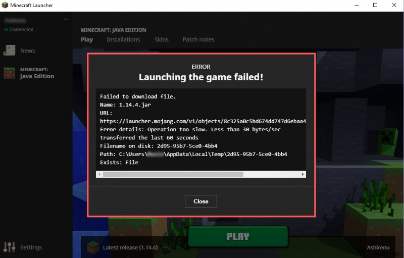 Fix Minecraft’s “Failed to Download File” Error – 5 Proven Solutions